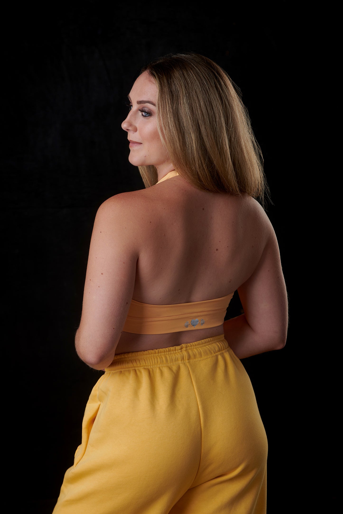 "Allure" Sports Bra (Butterscotch Glaze)