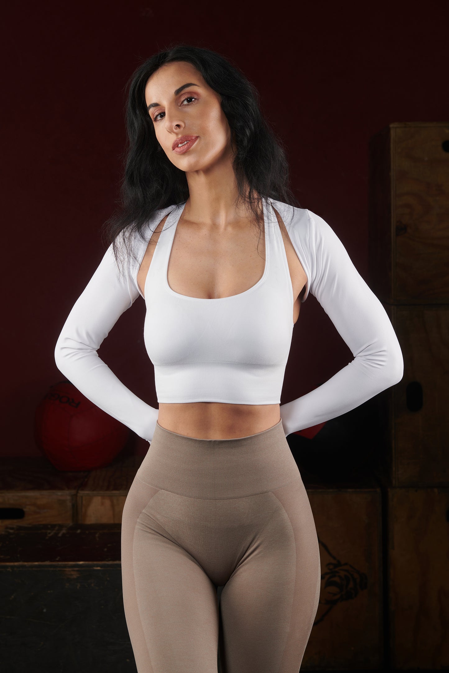 "Hug Me" Shrug (White)
