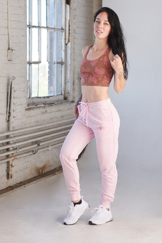 Cozy Performance Joggers (Pink Frosting)