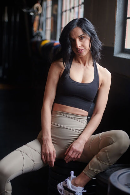 Seamlessly Sexy Sports Bra (Black)