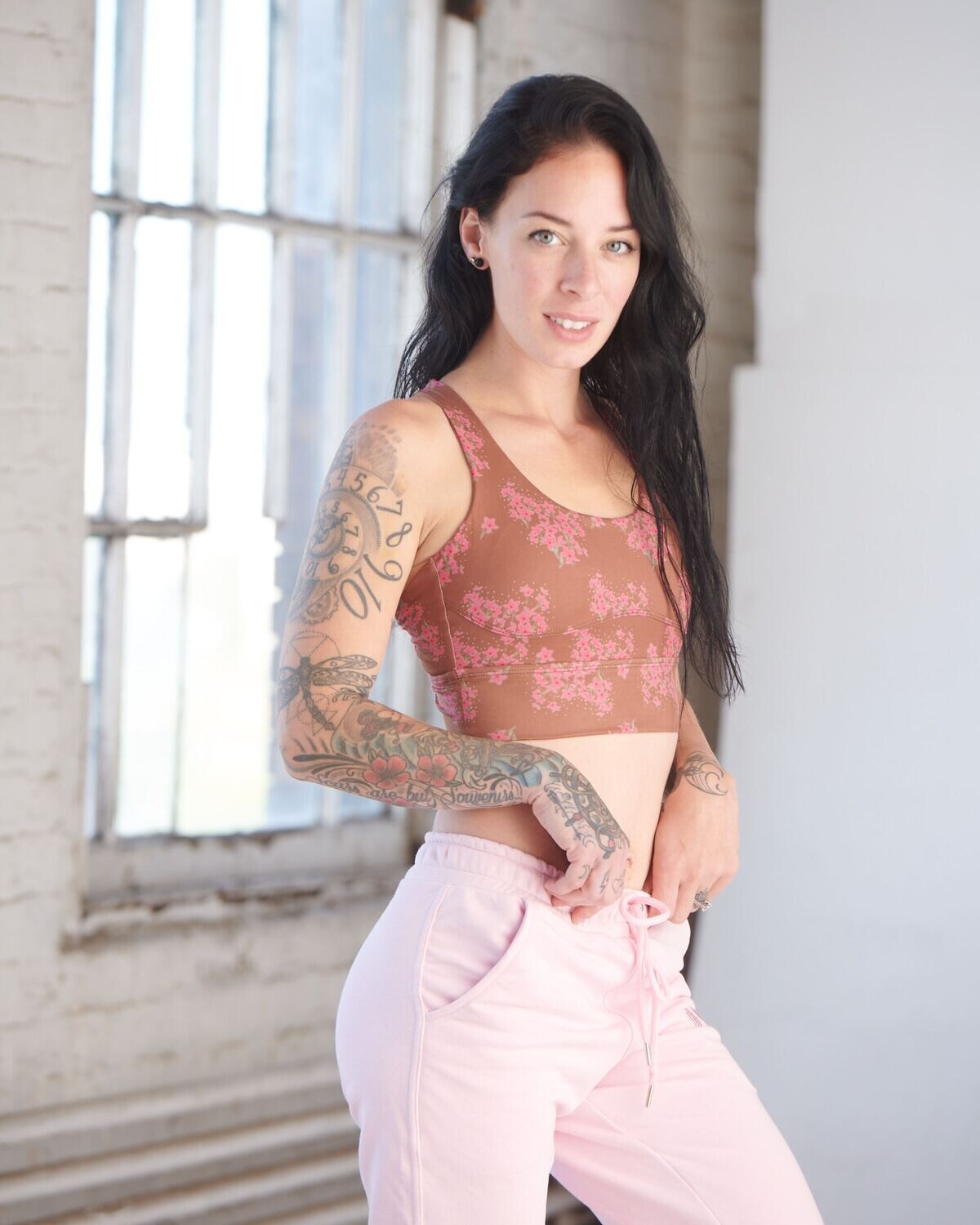 Betty Sports Bra (Autumn Bloom)