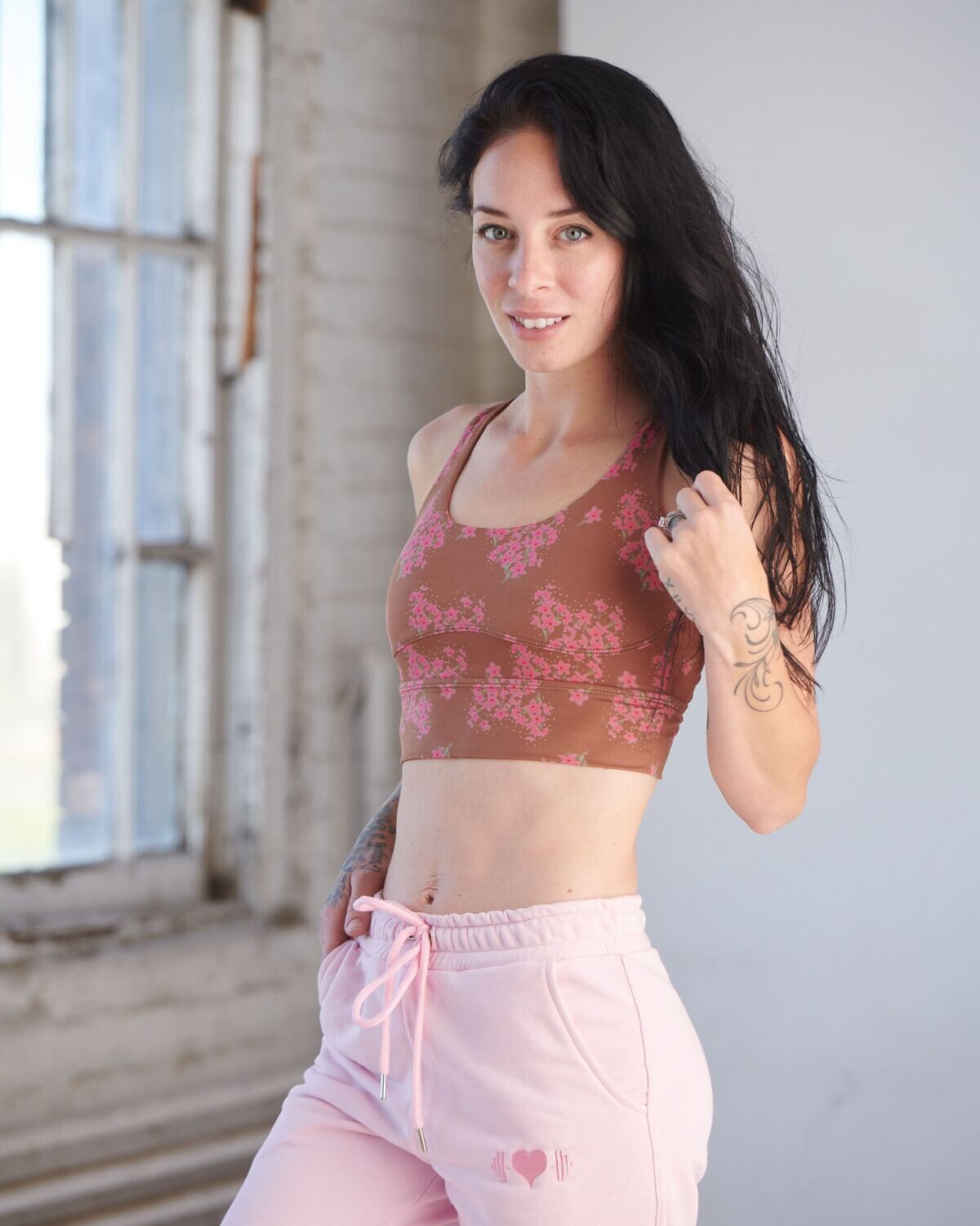 Betty Sports Bra (Autumn Bloom)