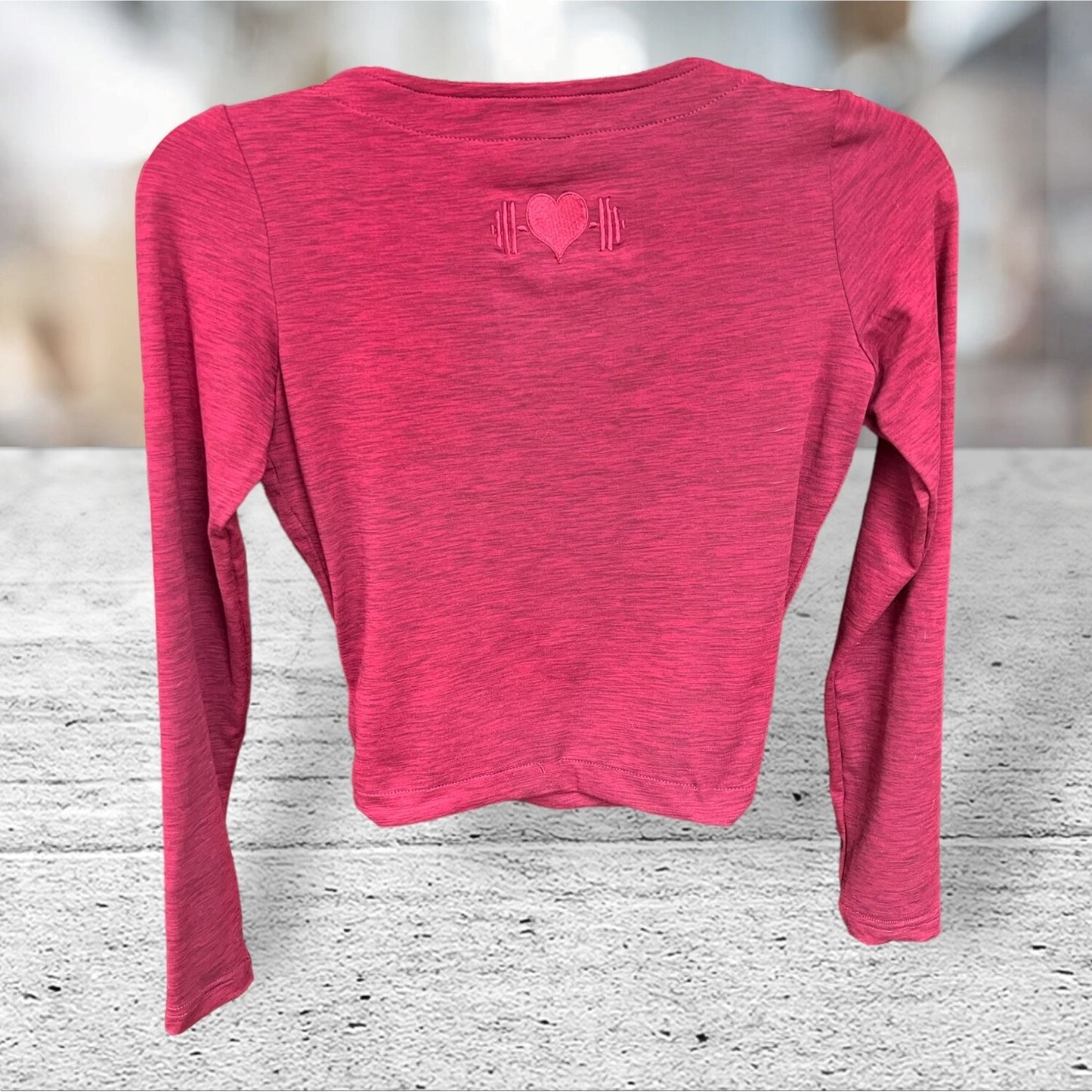 Girl Show -Sleeves (Heathered Cranberry)