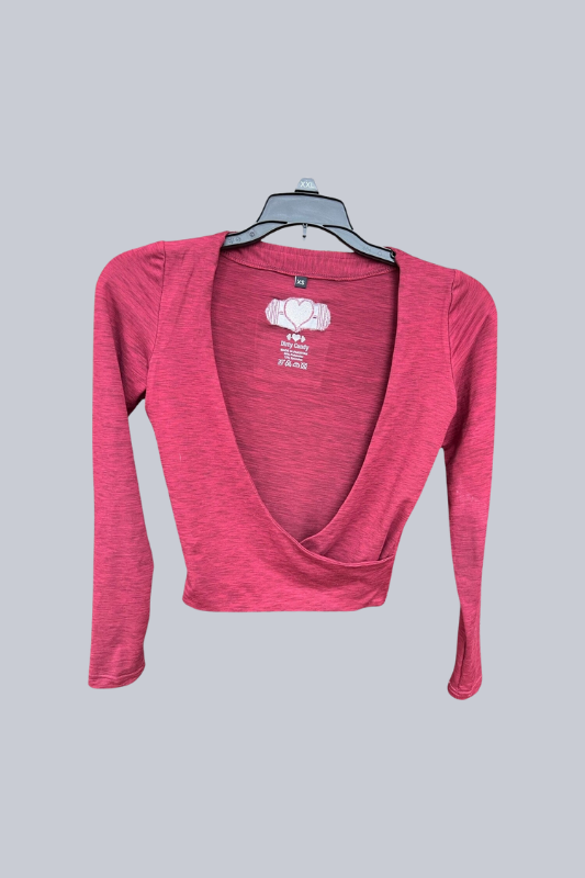 Girl Show -Sleeves (Heathered Cranberry)